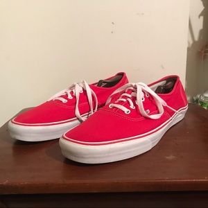 Red Vans